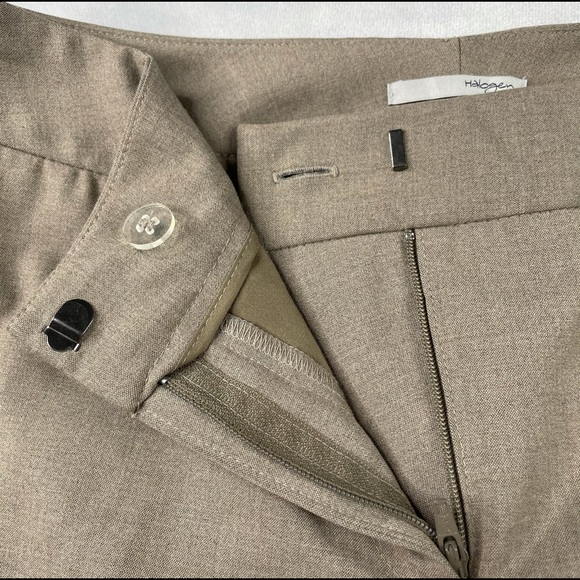 Halogen Women’s Taylor Fit Pants Tan Size 0 - Picture 4 of 7